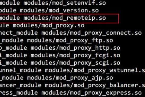 Apache httpd 通過mod_remoteip模塊來獲取CDN或者負載均衡設備轉(zhuǎn)發(fā)后的用戶真實IP